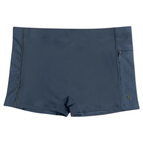 Detalhe - Sunga Mash Adulto 303.42 Cinza Chumbo