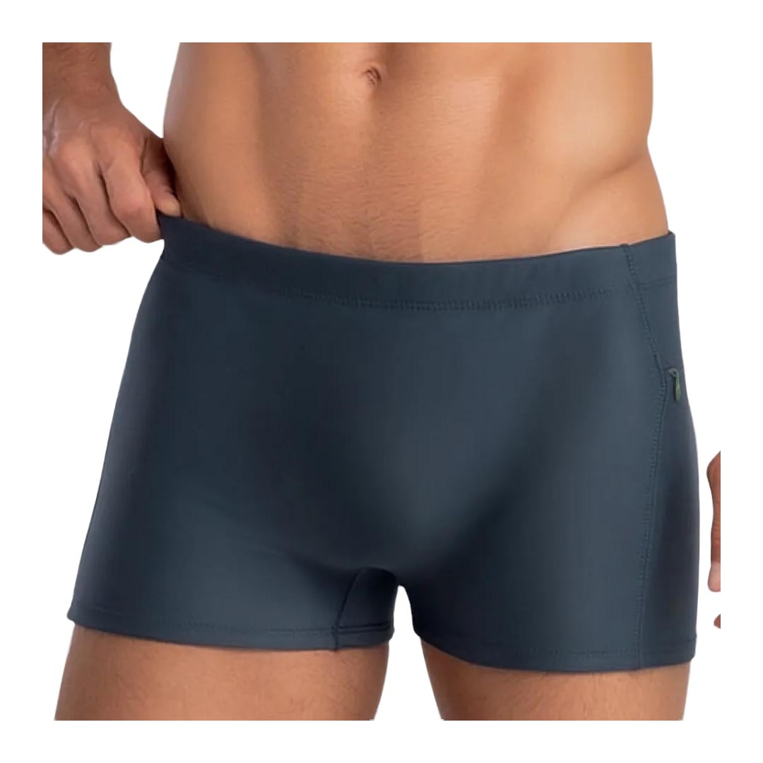 Sunga Mash Adulto 303.42 Cinza Chumbo Sunga Mash Adulto 303.42 Cinza Chumbo