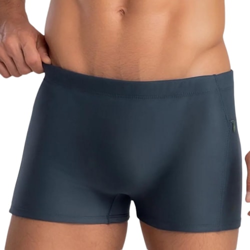 Sunga Mash Adulto 303.42 Cinza Chumbo