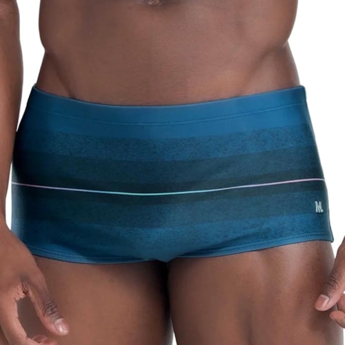 Sunga Mash Adulto 303.75 Azul Petroleo