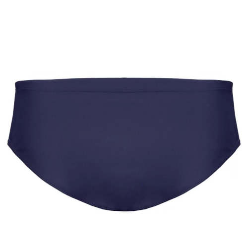 Detalhe - Sunga Puma Lateral Larga Swim Brief 26015 Marinho