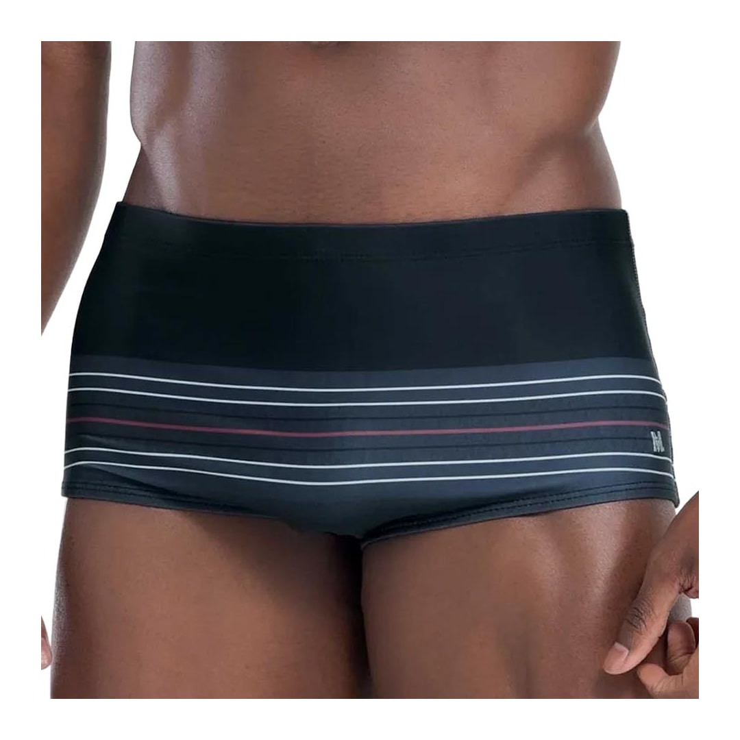 Sungão Mash Adulto Liso Com Recortes 303.48 Preto Sungão Mash Adulto Liso Com Recortes 303.48 Preto