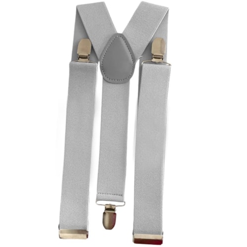 Detalhe - Suspensorio Ajustável E Regulável Unisex Cinza