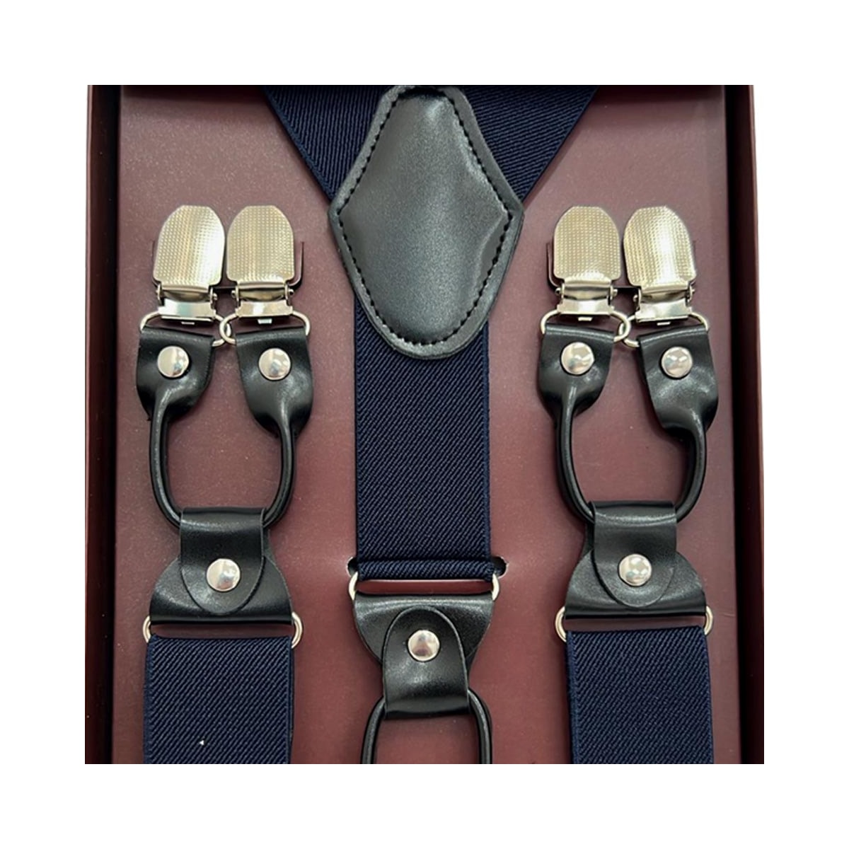 Suspensório Mogless Adulto 2550 Azul Marinho Suspensório Mogless Adulto 2550 Azul Marinho