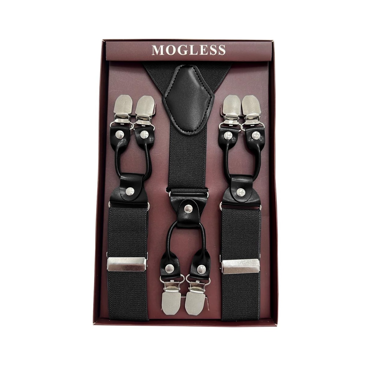 Suspensório Mogless Adulto 2550 Preto Suspensório Mogless Adulto 2550 Preto