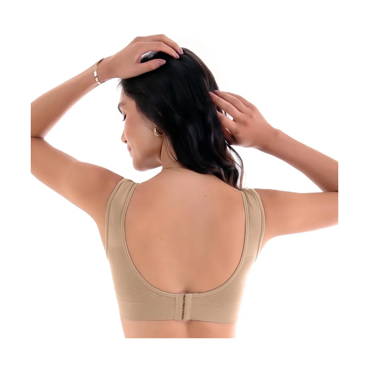 Sutiã Com Bojo Zee Rucci Removivel Sem Costura Zr0303-016 C122 Bege Sutiã Com Bojo Zee Rucci Removivel Sem Costura Zr0303-016 C122 Bege