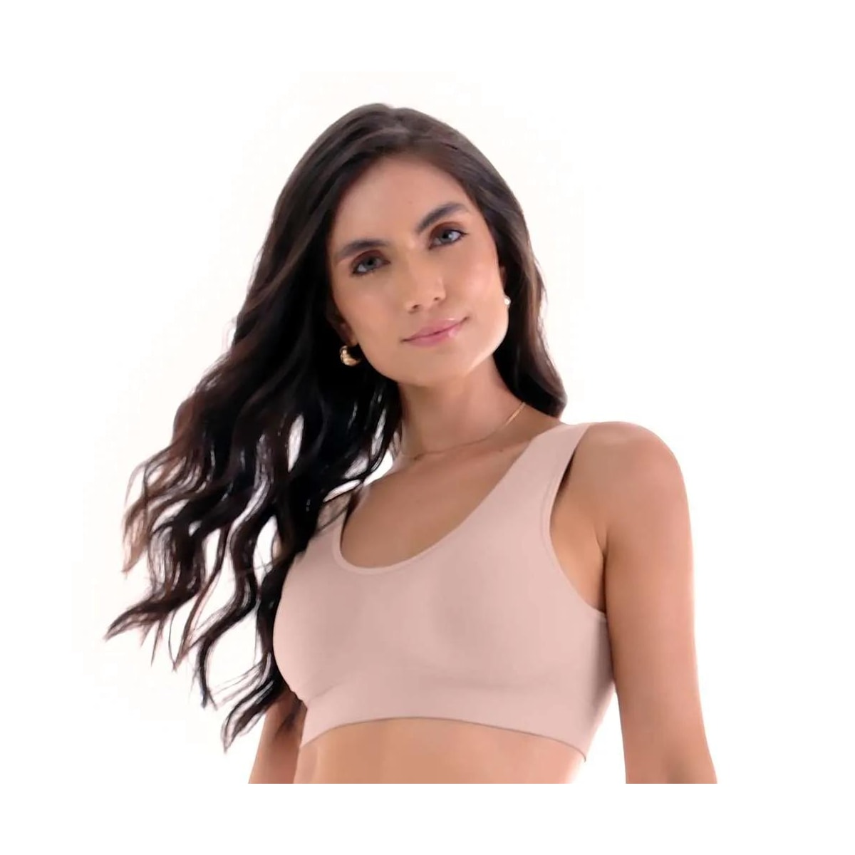 Sutiã Com Bojo Zee Rucci Removivel Sem Costura Zr0303-016 C571 Rose Sutiã Com Bojo Zee Rucci Removivel Sem Costura Zr0303-016 C571 Rose