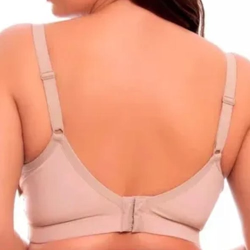 Detalhe - Sutiã Corpo Nu Com Bojo Lycra 411 Blush