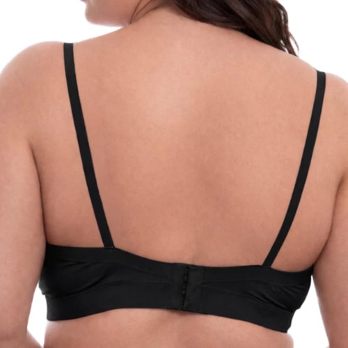 Detalhe - Sutiã Corpo Nu Com Bojo Lycra 441 Preto