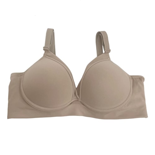 Sutiã Corpo Nu Com Bojo Lycra 508 Chocolate