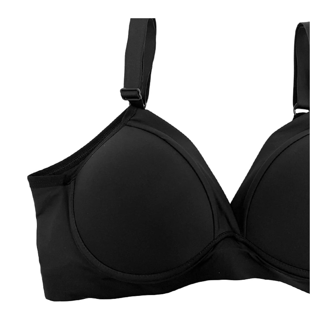 Sutiã Corpo Nu Com Bojo Lycra 508 Preto
