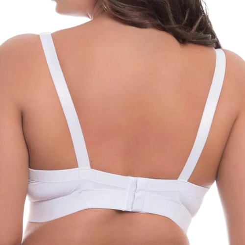 Detalhe - Sutiã Corpo Nu Com Bojo Lycra 515 Branco