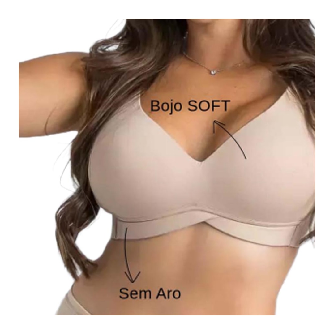 Sutiã Corpo Nu Com Bojo Lycra 754 Blush Sutiã Corpo Nu Com Bojo Lycra 754 Blush