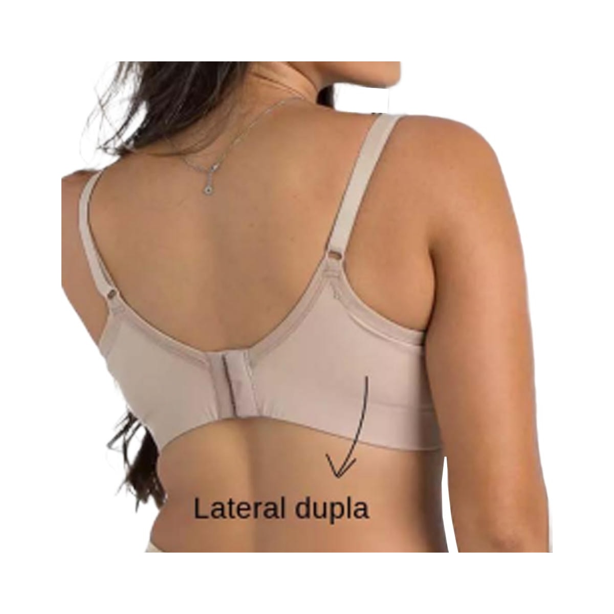 Sutiã Corpo Nu Com Bojo Lycra 754 Blush