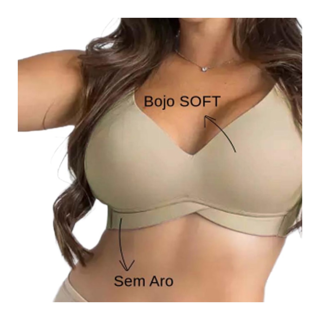 Sutiã Corpo Nu Com Bojo Lycra 754 Sepia Sutiã Corpo Nu Com Bojo Lycra 754 Sepia