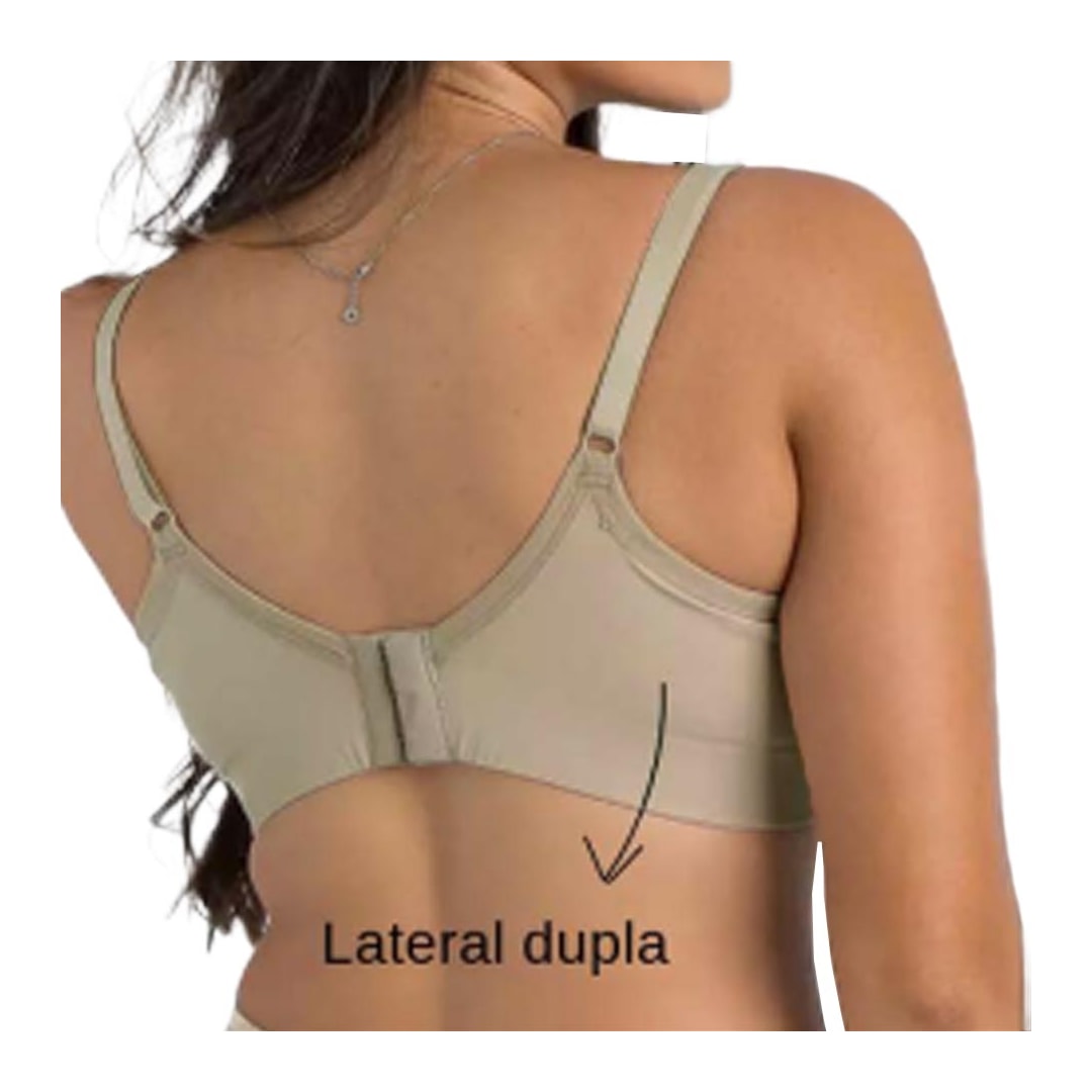 Sutiã Corpo Nu Com Bojo Lycra 754 Sepia