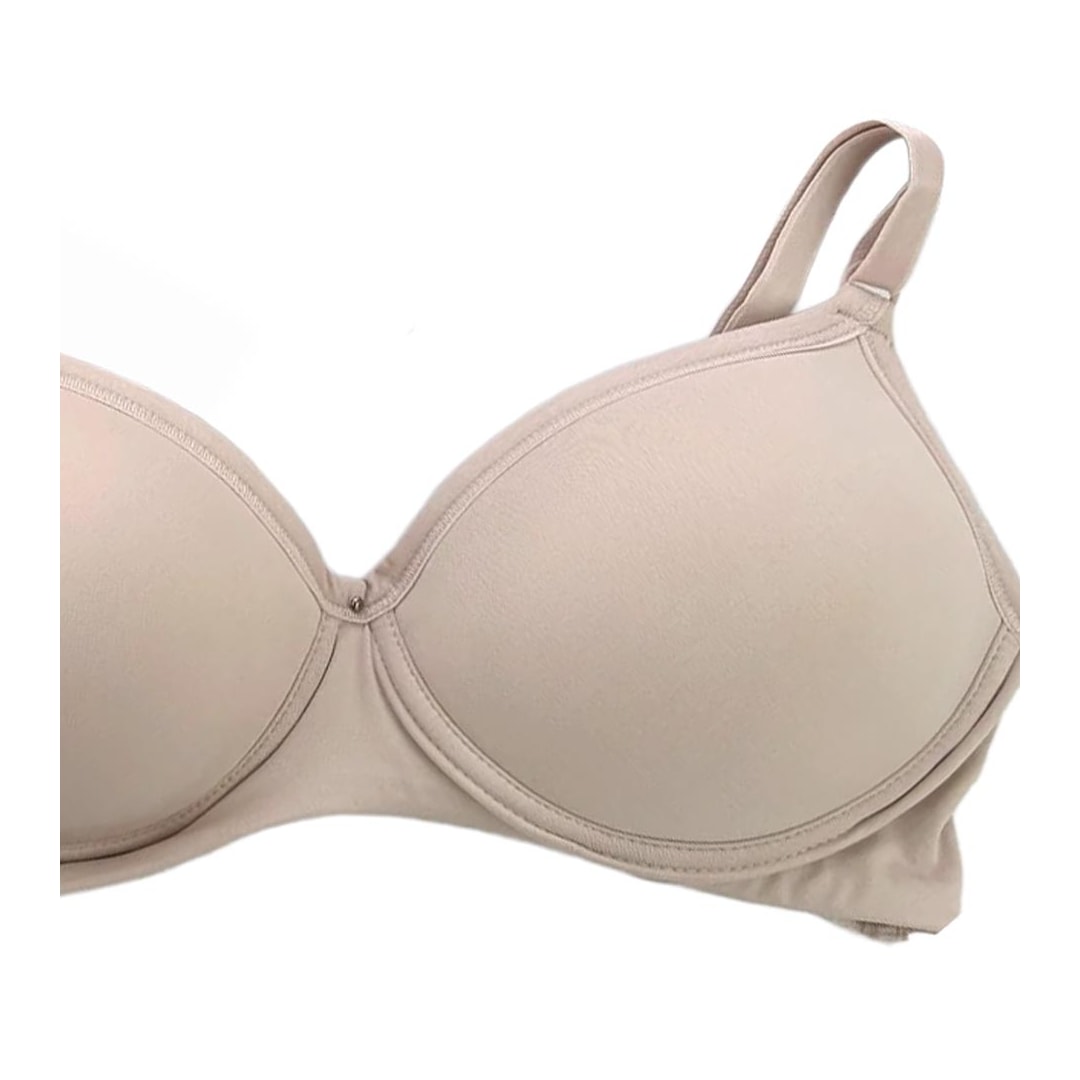 Sutiã Corpo Nu Sem Aro Com Bojo Lycra 580 Blush