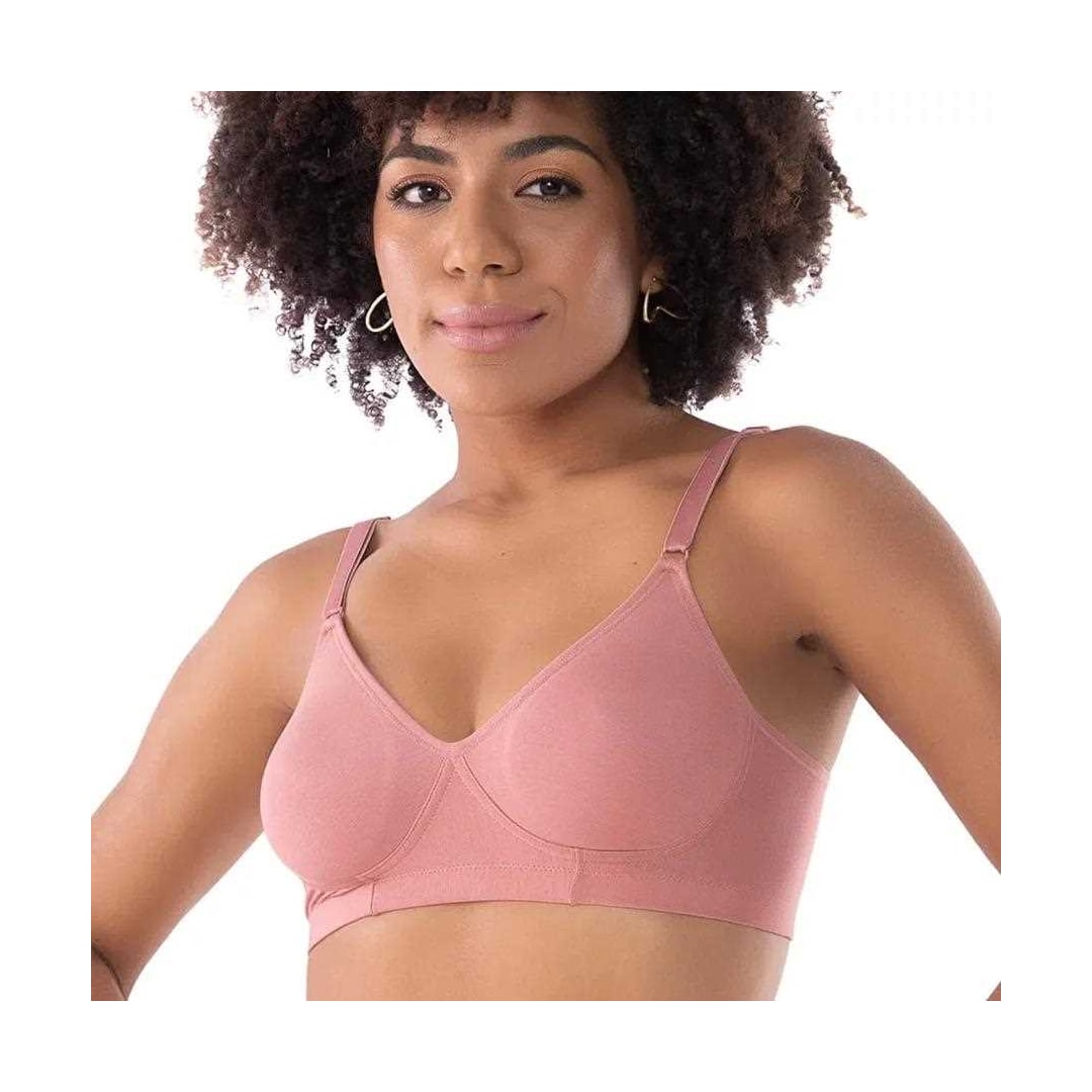 Sutiã Delrio Sem Bojo Modal V403321 Rosa Cha Sutiã Delrio Sem Bojo Modal V403321 Rosa Cha