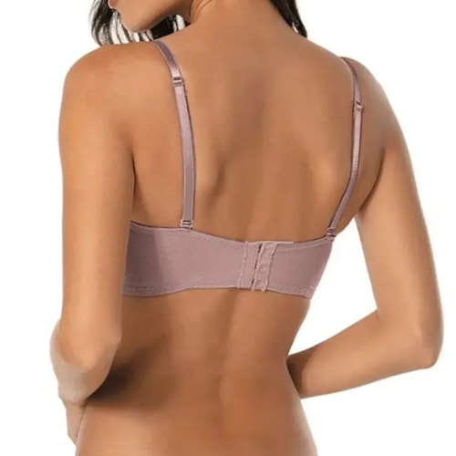 Detalhe - Sutiã Demillus Bustie Intençao 067250 11 - Lilas Mistico