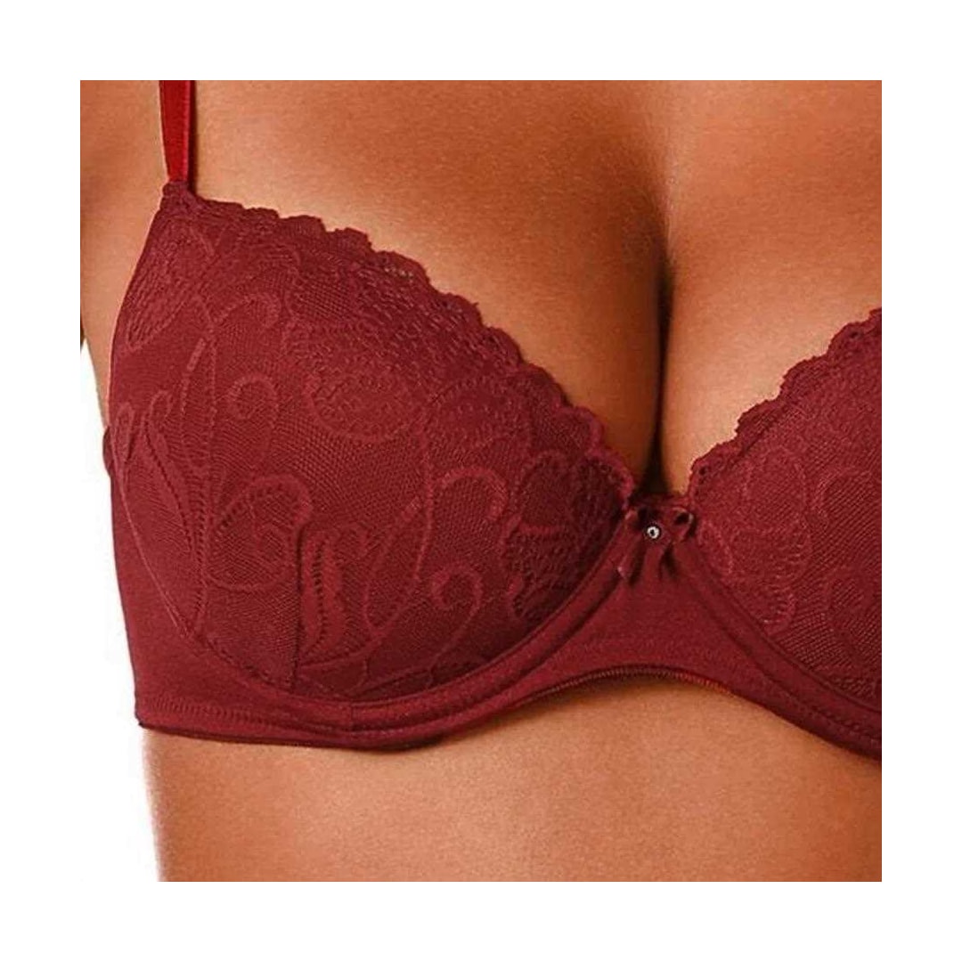 Sutiã Demillus Com Bojo Nova Gemma 067249 06 - Carmim