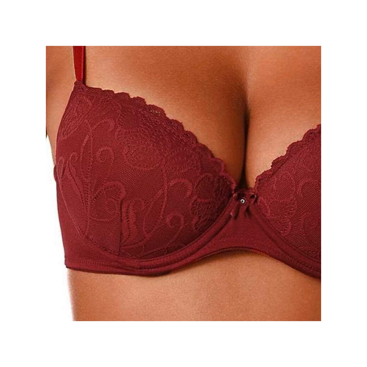 Sutiã Demillus Com Bojo Nova Gemma 067249 06 - Carmim