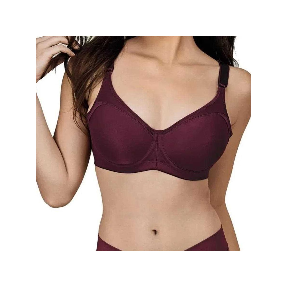 Sutiã Demillus Taça C Control 064905 50 - Vinho Barolo Sutiã Demillus Taça C Control 064905 50 - Vinho Barolo