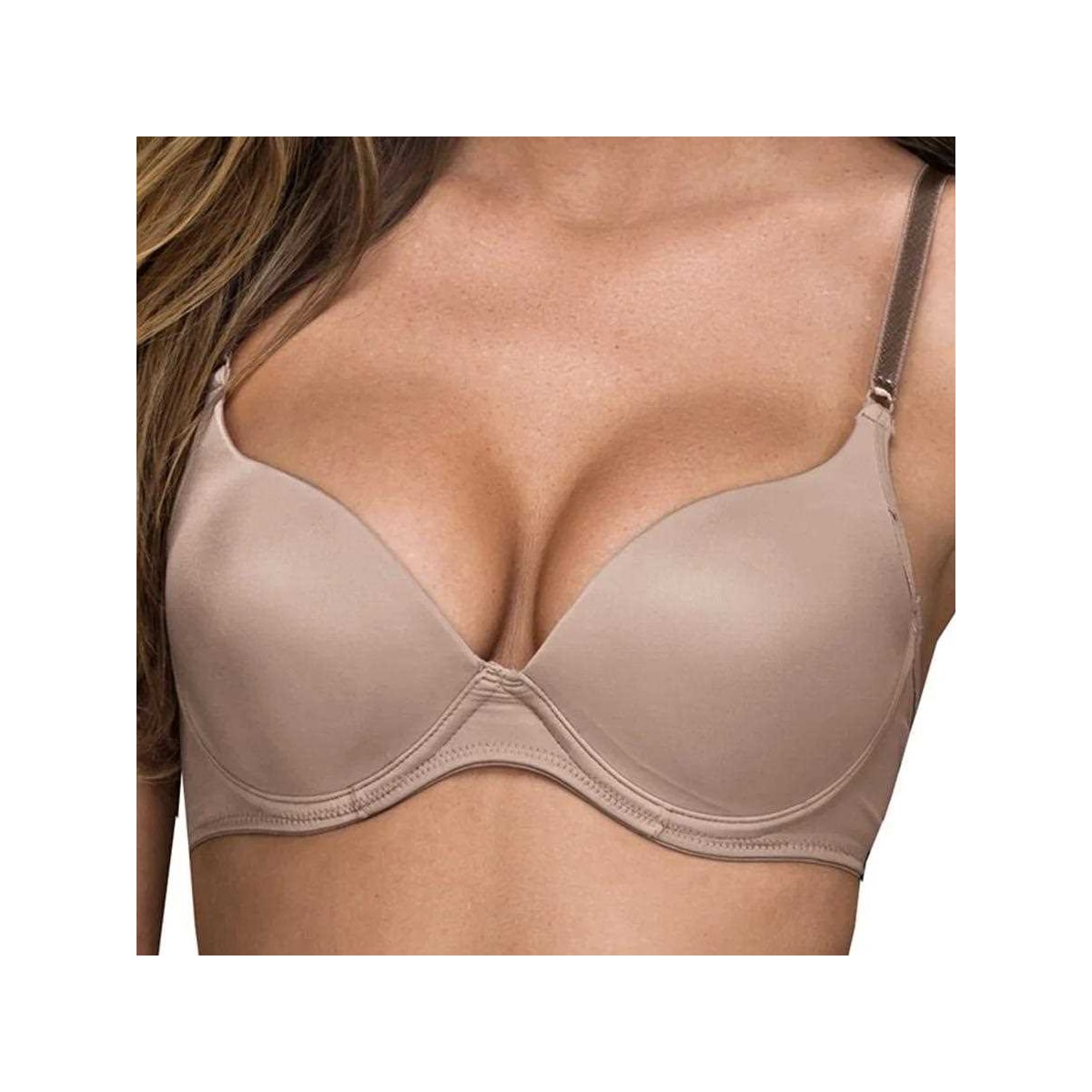 Sutiã Demillus Up Miracle 069827 55 - Bege Rosado Sutiã Demillus Up Miracle 069827 55 - Bege Rosado