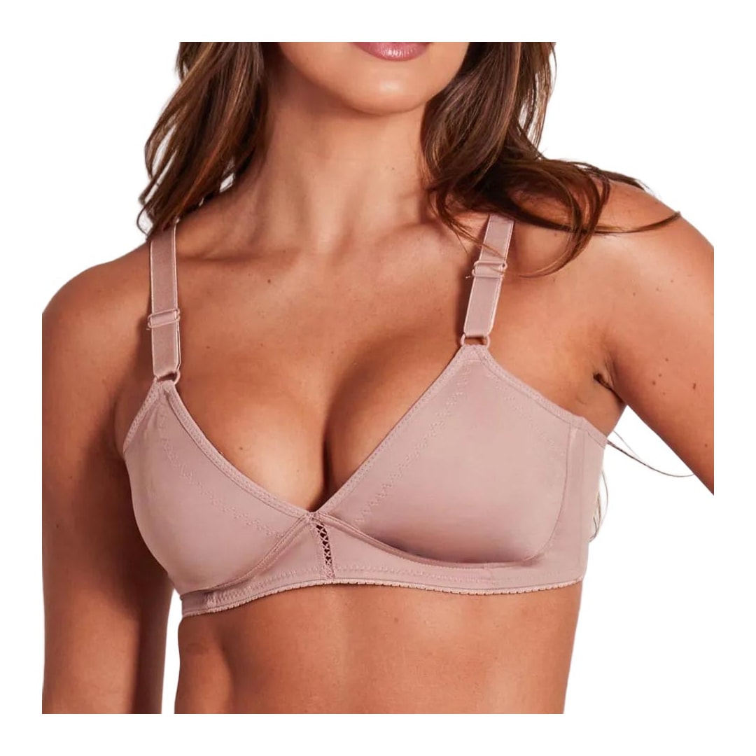 Sutiã Duloren Sem Bojo Lycra 111216 27-Castanha