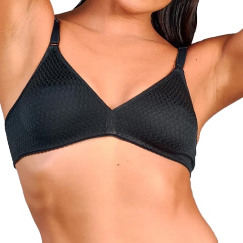 Sutiã Duloren Sem Bojo Lycra 121500 11-Preto