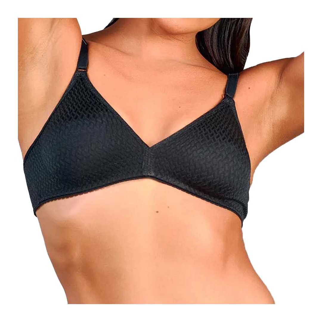 Sutiã Duloren Sem Bojo Lycra 121500 11-Preto