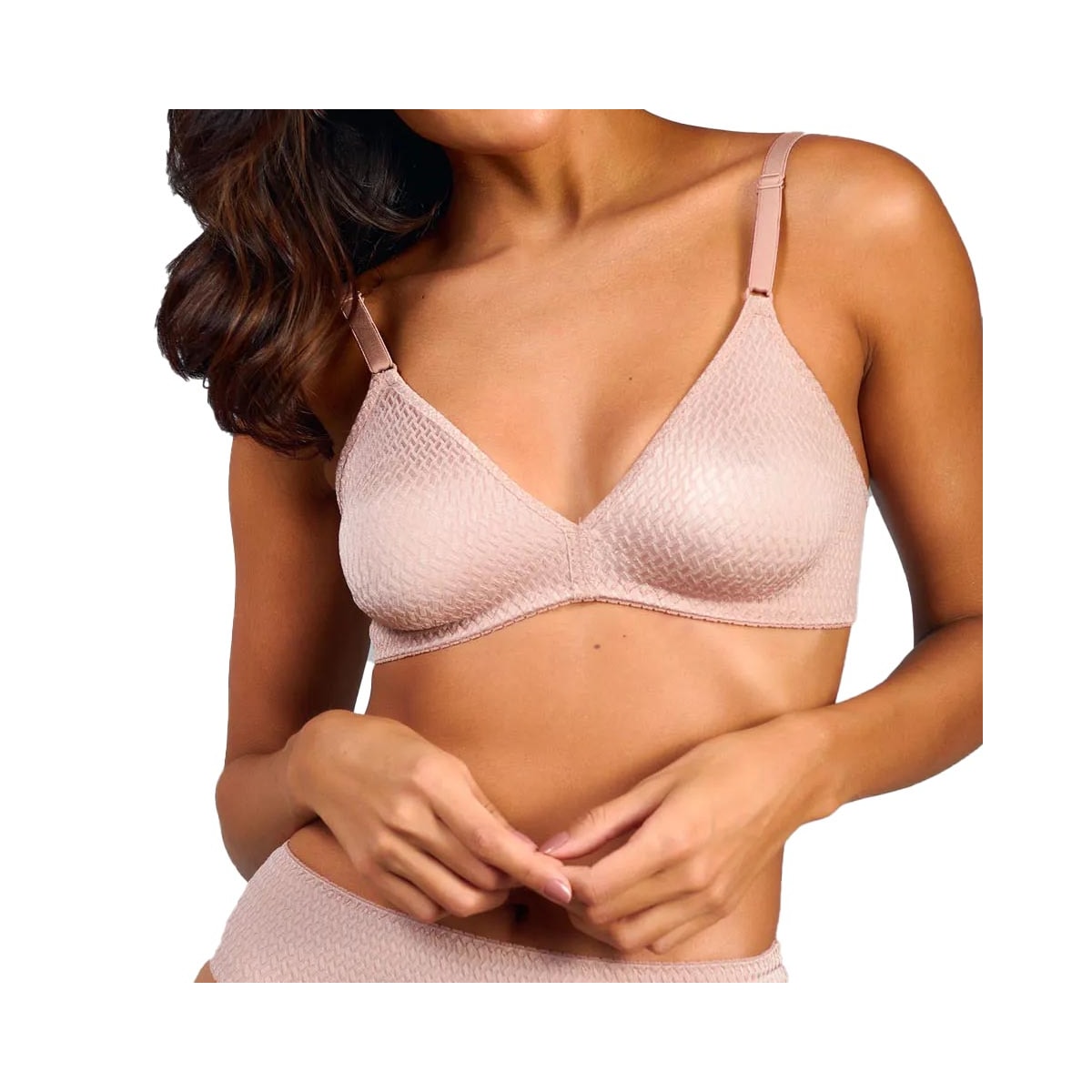 Sutiã Duloren Sem Bojo Lycra 121500 27-Castanha Sutiã Duloren Sem Bojo Lycra 121500 27-Castanha