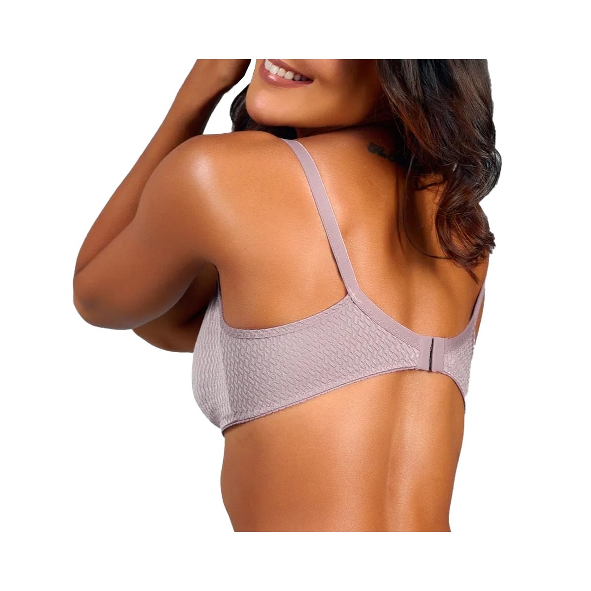 Sutiã Duloren Sem Bojo Lycra 121500 77-Beringela Sutiã Duloren Sem Bojo Lycra 121500 77-Beringela