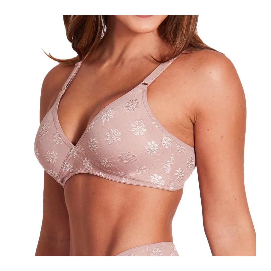 Sutiã Duloren Sem Bojo Lycra 121771 27-Castanha