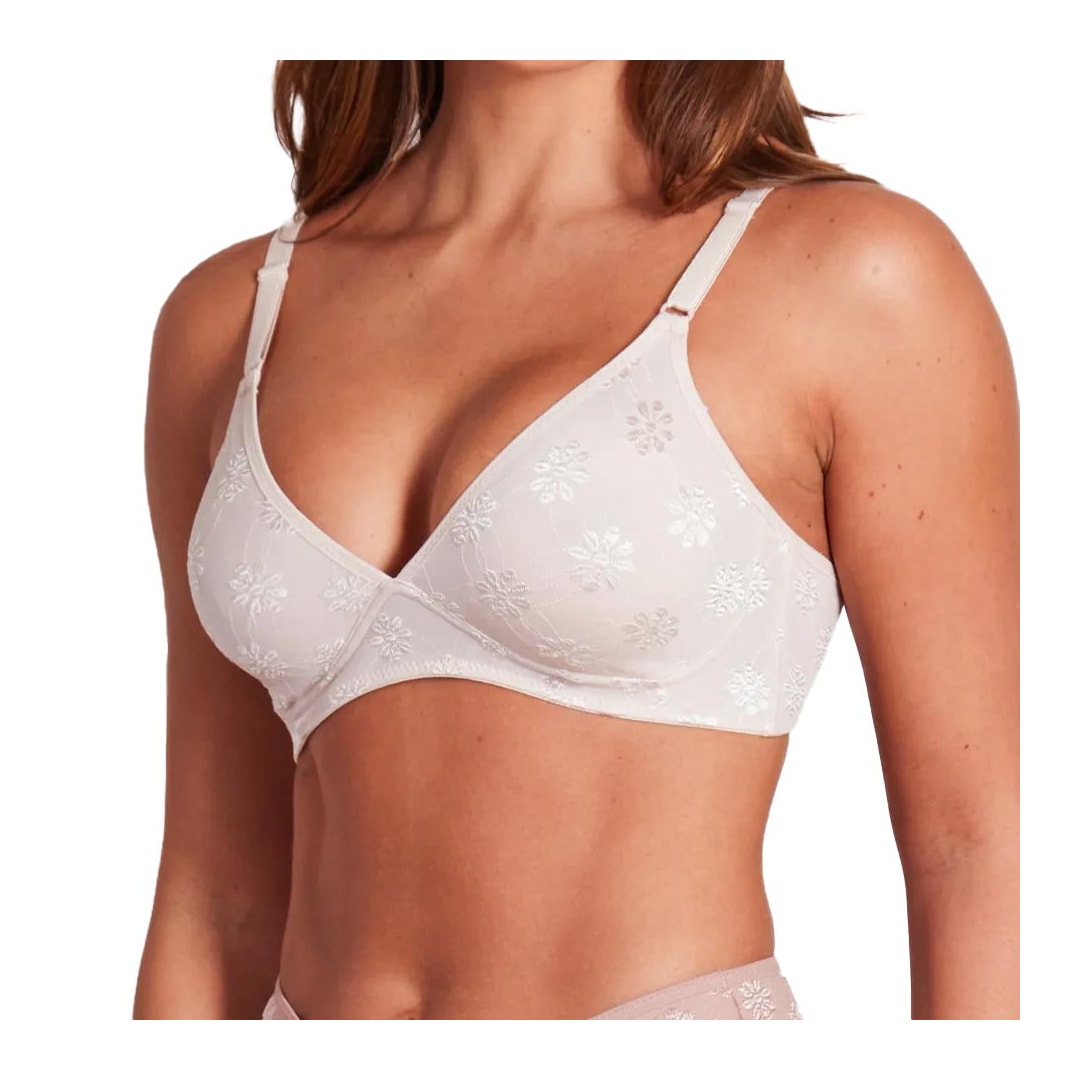 Sutiã Duloren Sem Bojo Lycra 121771 Bege