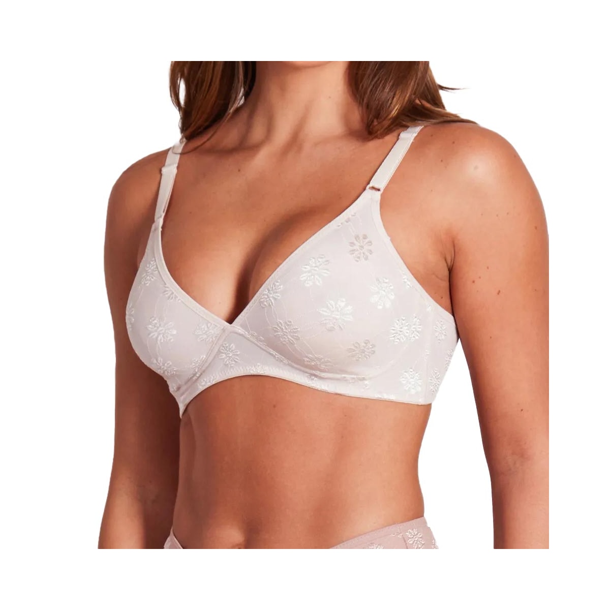 Sutiã Duloren Sem Bojo Lycra 121771 Bege Sutiã Duloren Sem Bojo Lycra 121771 Bege