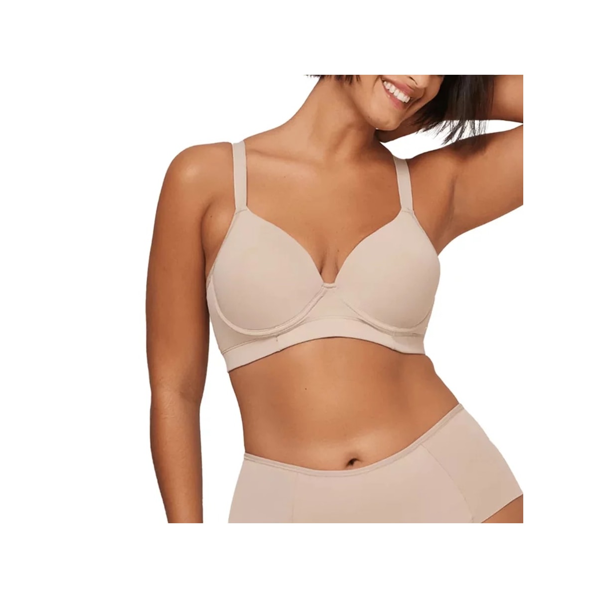 Sutiã Liebe 1/2 Taça Em Microfibra 703008 Chocolate Sutiã Liebe 1/2 Taça Em Microfibra 703008 Chocolate