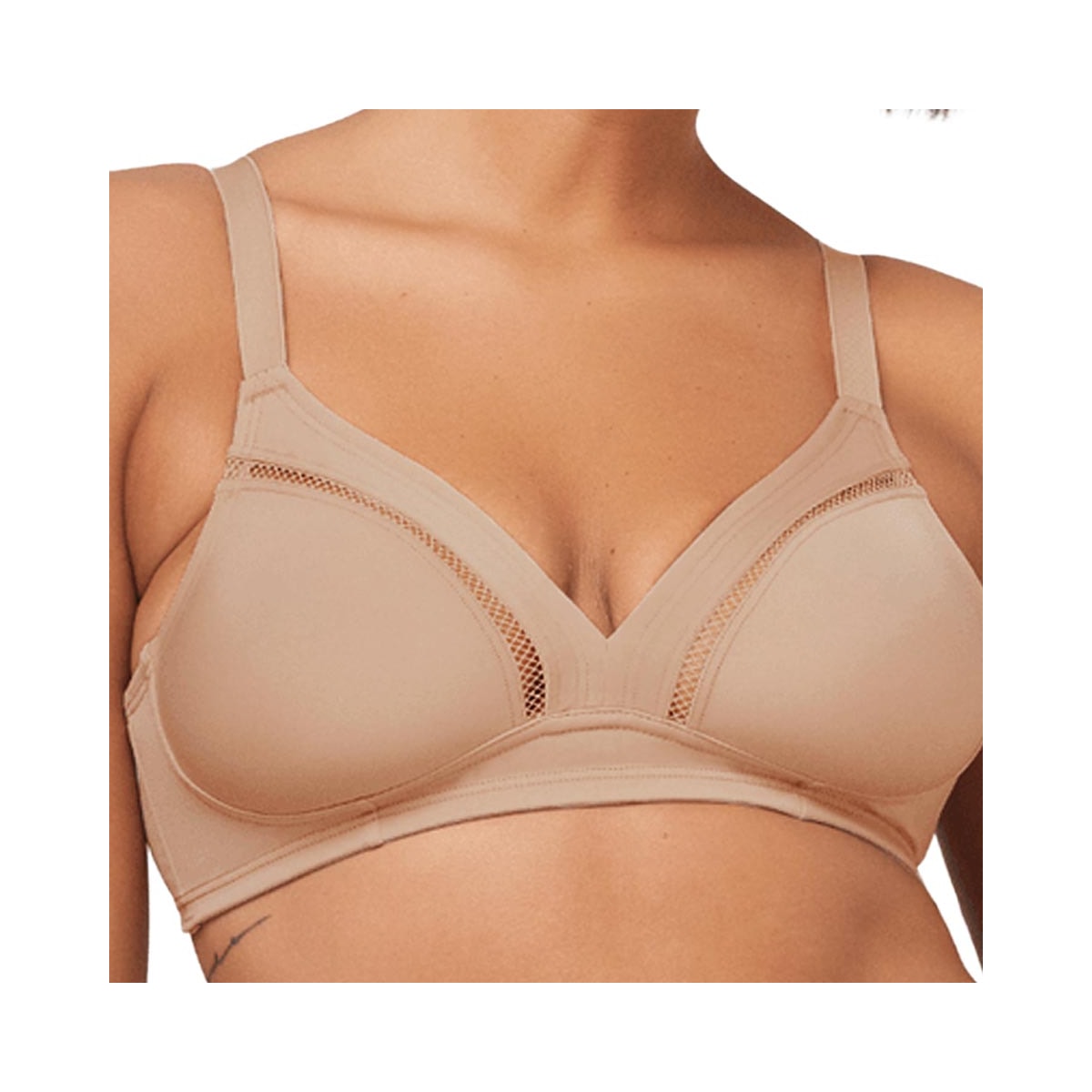 Sutiã Liebe 1/2 Taça Em Microfibra 703308 Chocolate