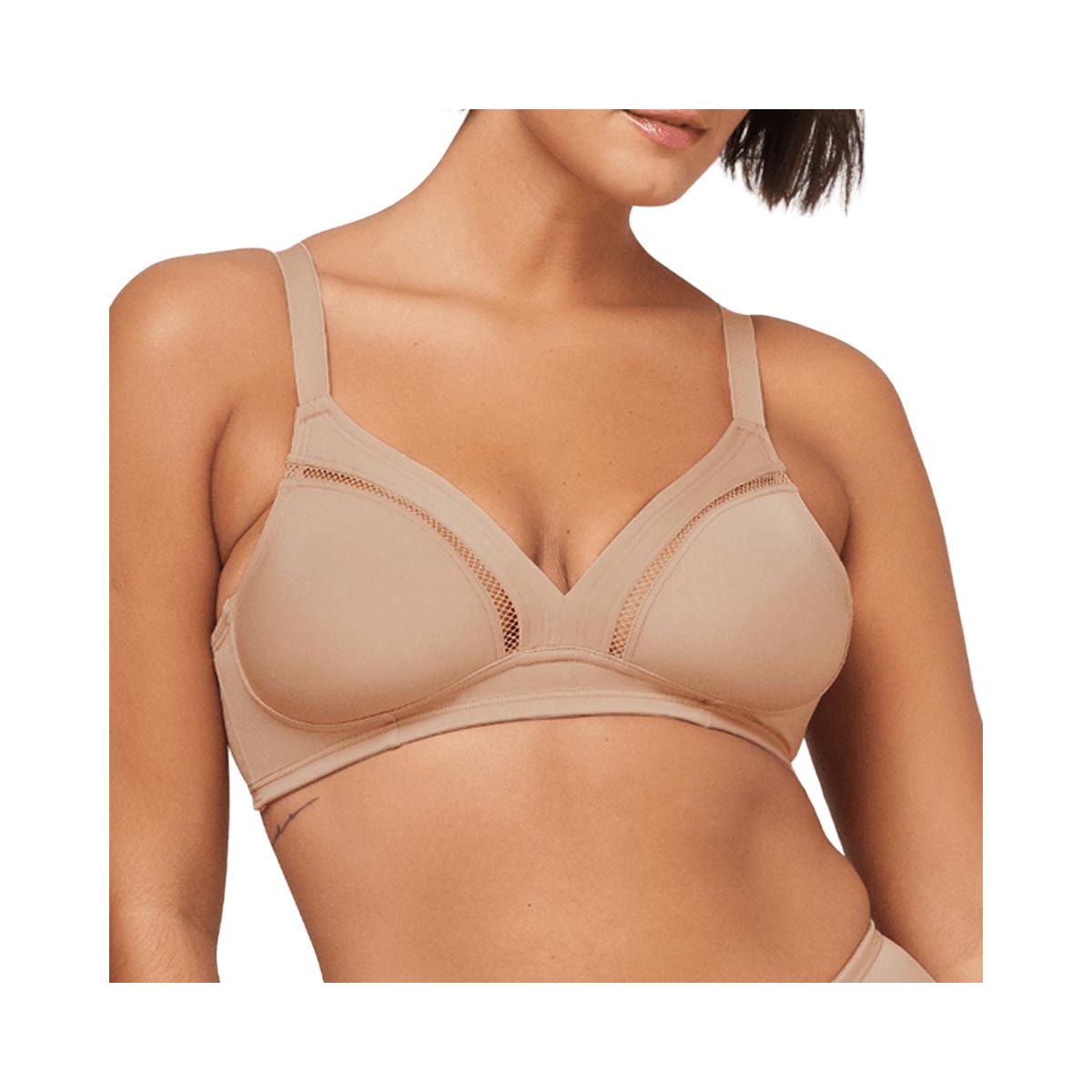 Sutiã Liebe 1/2 Taça Em Microfibra 703308 Chocolate Sutiã Liebe 1/2 Taça Em Microfibra 703308 Chocolate