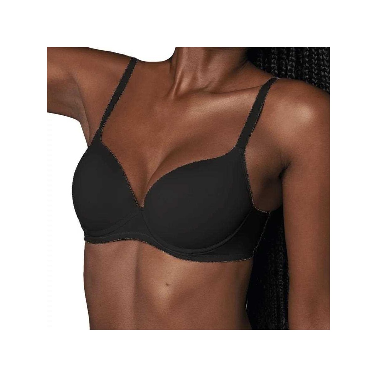 Sutiã Liebe 1/2 Taça Ideal Basic Up 123013 Preto Sutiã Liebe 1/2 Taça Ideal Basic Up 123013 Preto