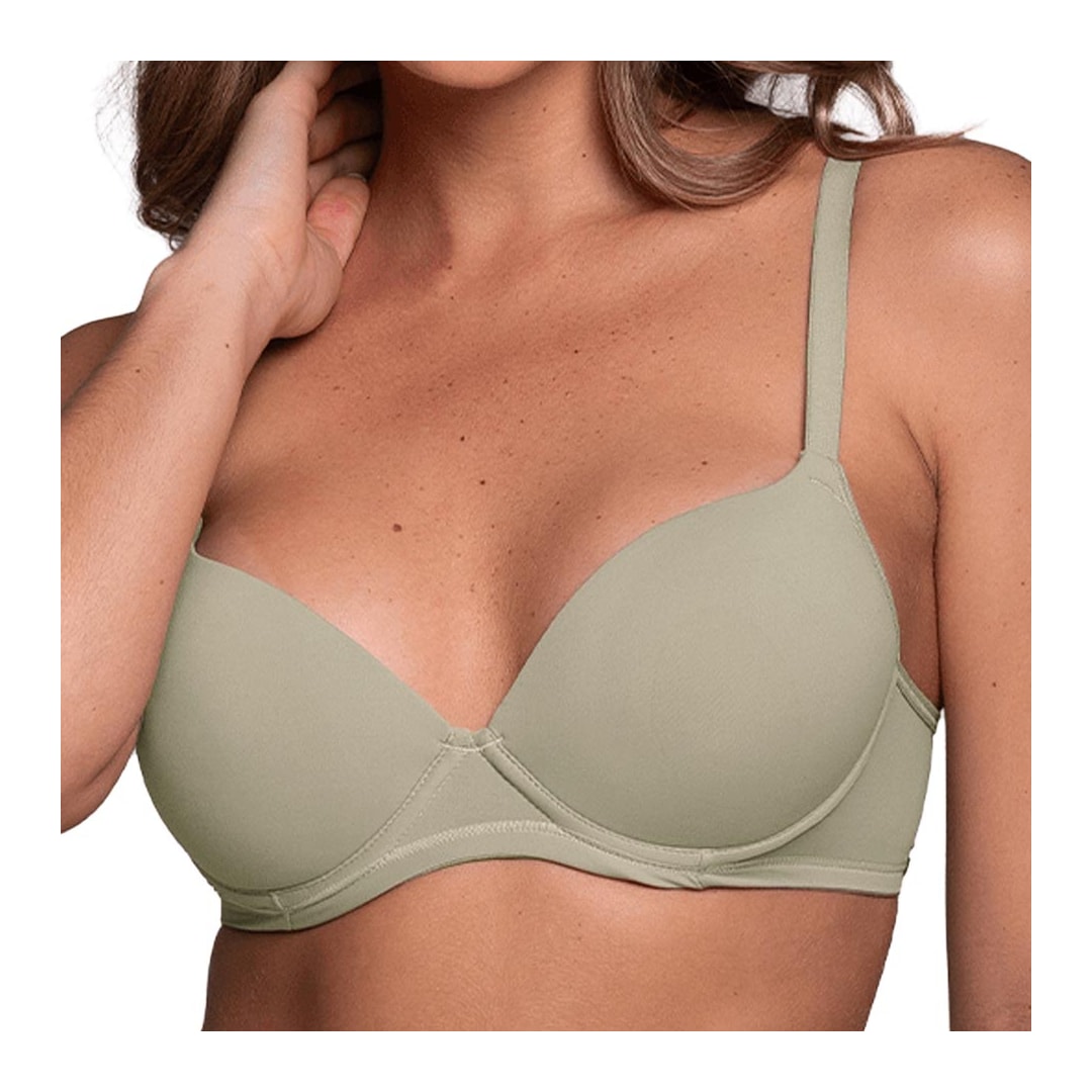 Sutiã Liebe 1/2 Taça Ideal Basic Up 123013 Suede Sutiã Liebe 1/2 Taça Ideal Basic Up 123013 Suede