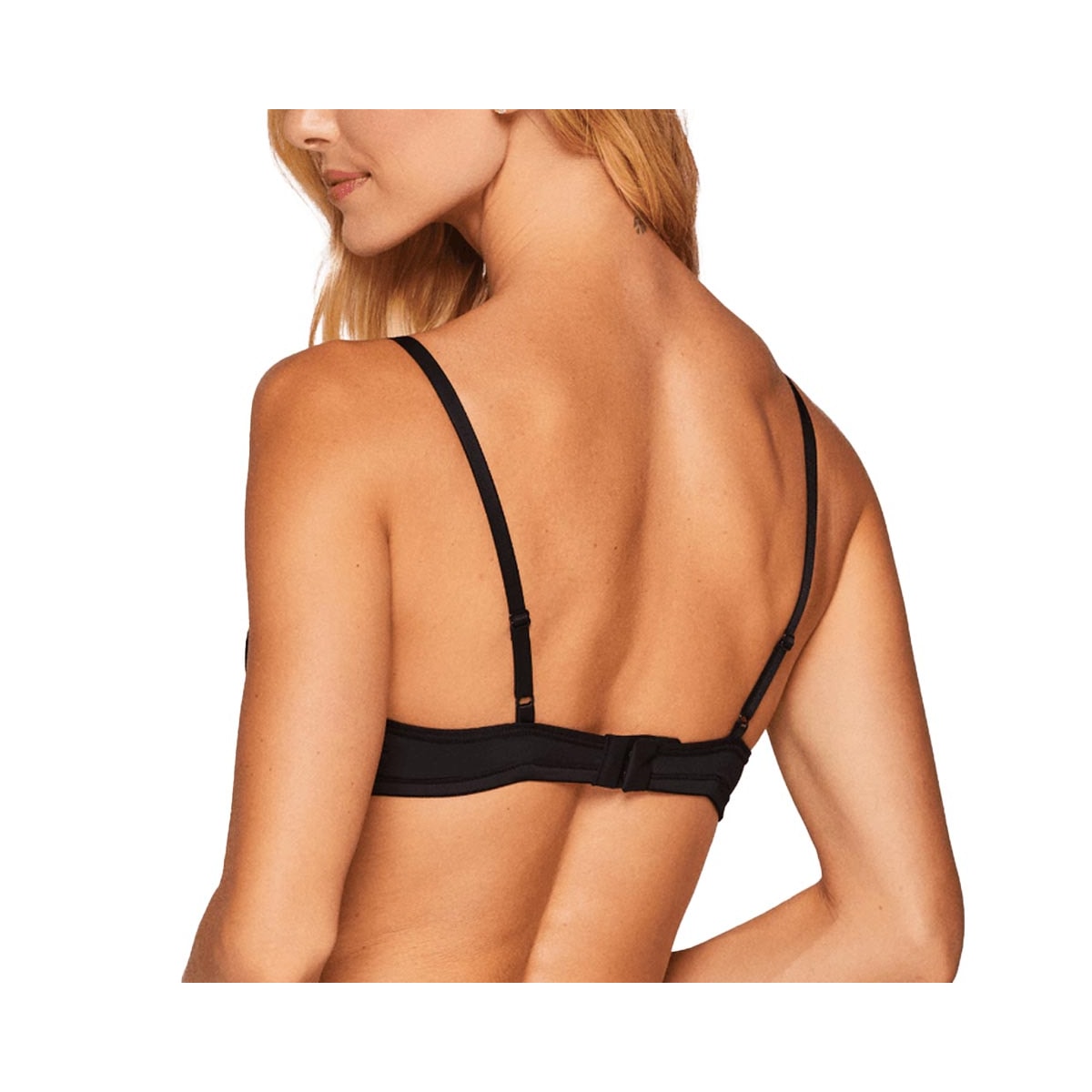 Sutia Liebe 1/2 Taça Microfibra Com Bojo 123007 Preto Sutia Liebe 1/2 Taça Microfibra Com Bojo 123007 Preto