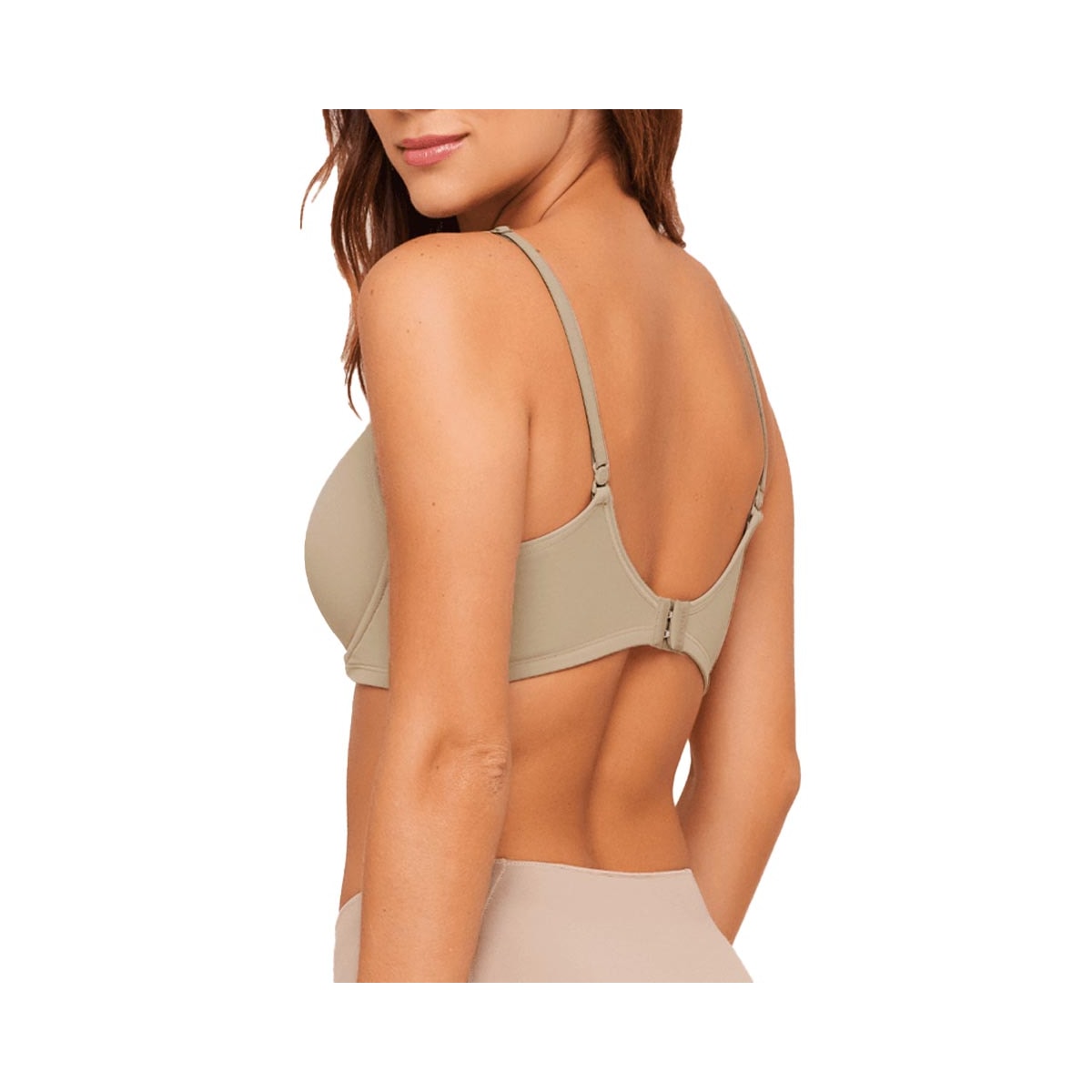 Sutiã Liebe 1/2 Taça Microfibra Com Bojo 123007 Suede Sutiã Liebe 1/2 Taça Microfibra Com Bojo 123007 Suede