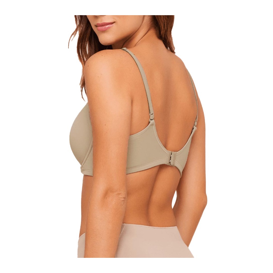 Sutiã Liebe 1/2 Taça Microfibra Com Bojo  123007 Suede