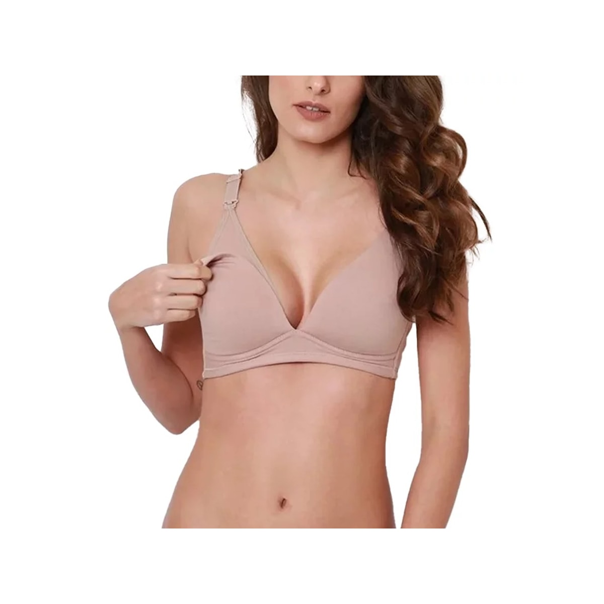 Sutiã Liebe Amamentação Com Bojo 413402 Chocolate Sutiã Liebe Amamentação Com Bojo 413402 Chocolate