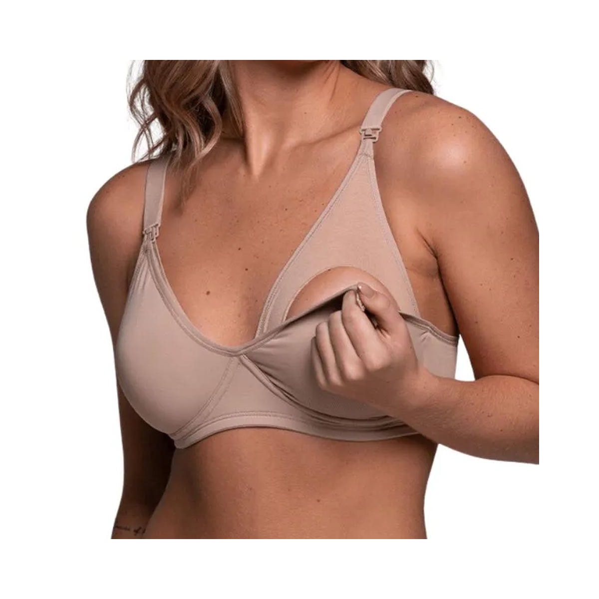 Sutiã Liebe Amamentação Sem Bojo 413401 Chocolate Sutiã Liebe Amamentação Sem Bojo 413401 Chocolate