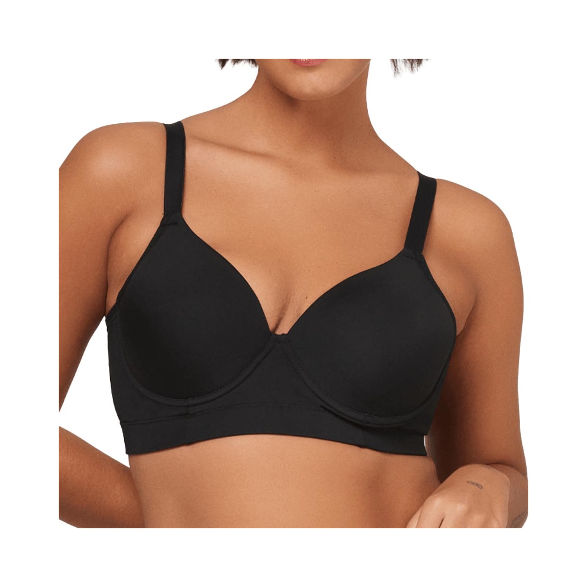 Sutiã Liebe Com Bojo Em Microfibra 703008 Preto