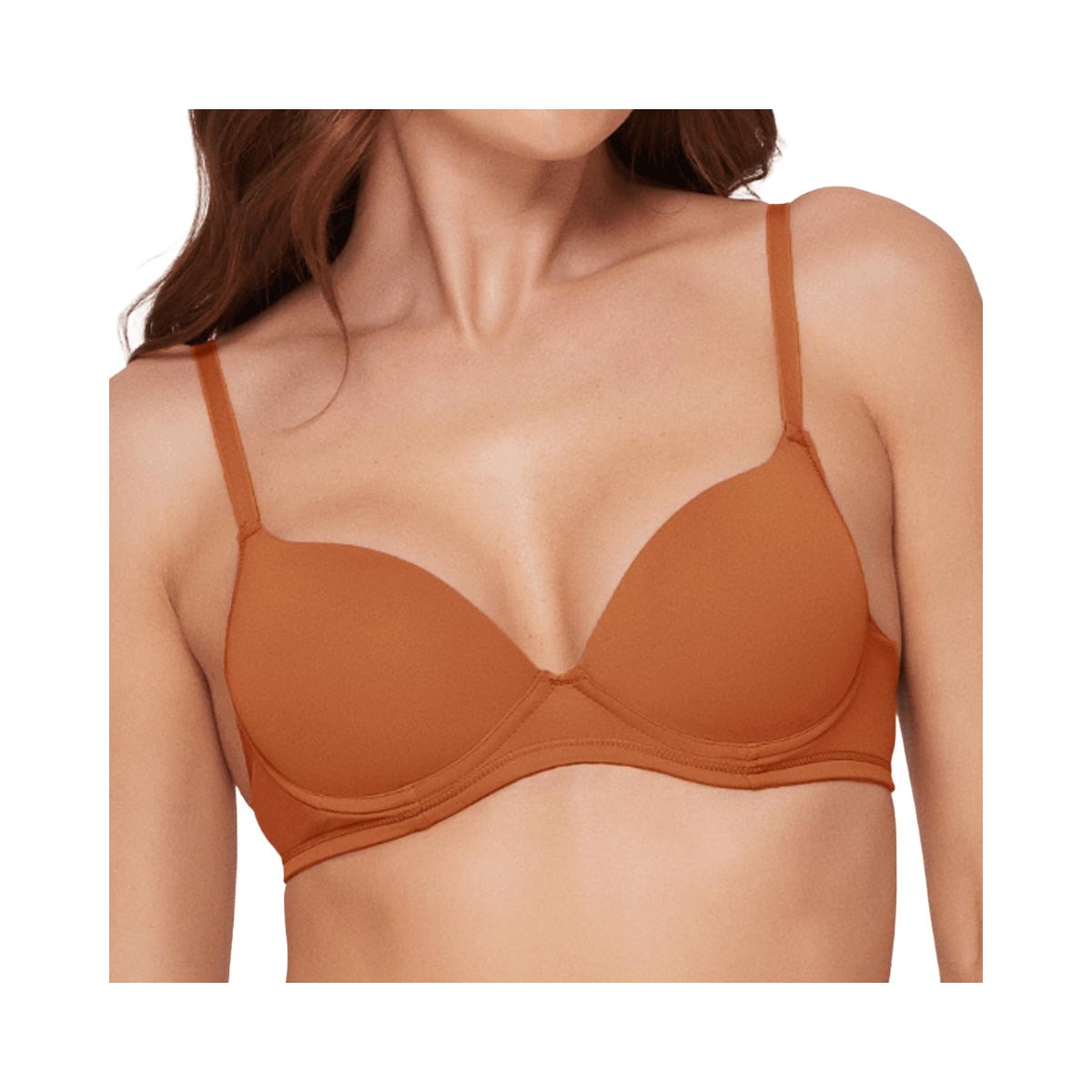 Sutiã Liebe Com Bojo Lycra 103009 Conhaque Sutiã Liebe Com Bojo Lycra 103009 Conhaque