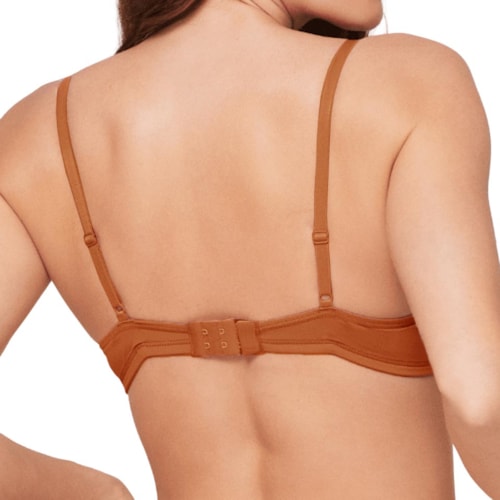 Detalhe - Sutiã Liebe Com Bojo Lycra 103009 Conhaque