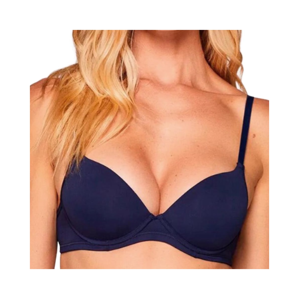 Sutiã Liebe Com Bojo Lycra 103009 Navy Sutiã Liebe Com Bojo Lycra 103009 Navy