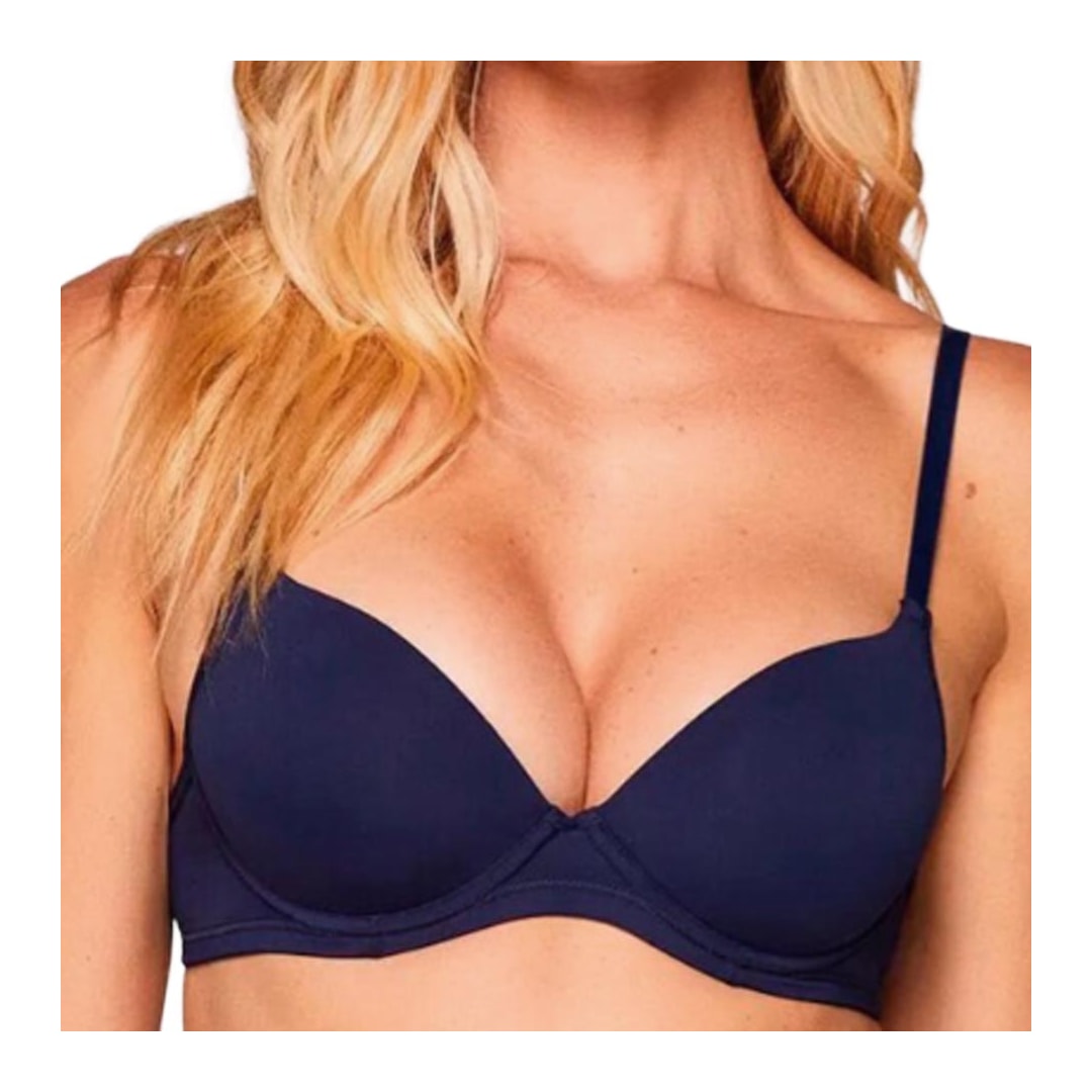 Sutiã Liebe Com Bojo Lycra 103009 Navy Sutiã Liebe Com Bojo Lycra 103009 Navy